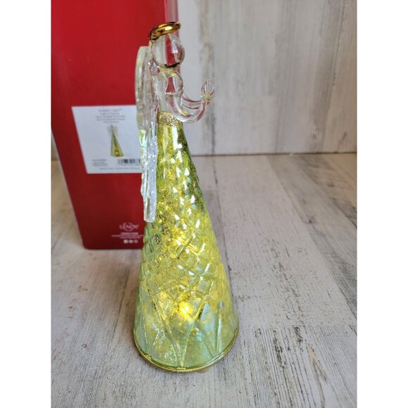 Lenox radiant light Angel lit figurine Xmas home decor religious - Picture 4 of 7